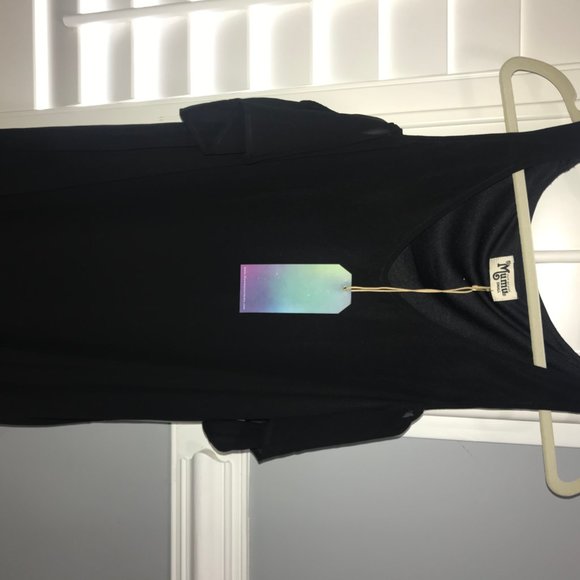 Show Me Your Mumu Birdie Ruffle Dress (black) - Picture 5 of 6